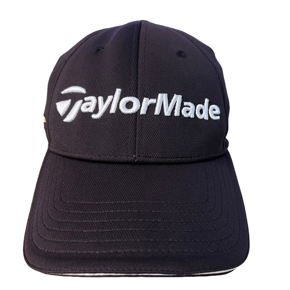 TaylorMade Adidas Golf Hat Cap - Penta TP R9Black Flex Stretch Fit - Size S/M